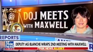 The 2nd meeting between the Trump DOJ and Epstein associate Ghislaine Maxwell has CONCLUDED