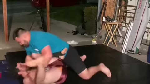 😱🥊 250lb Former Football Player Challenges 150lb BJJ Blue Belt! | FCN