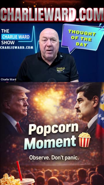 POPCORN MOMENT! WITH CHARLIE WARD. #staycalm #perspective #awareness