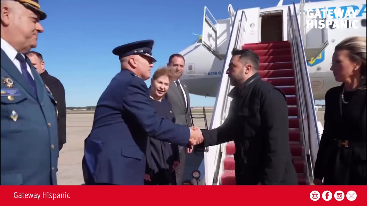 Zelensky arrives in Washington for a crucial meeting with President Trump