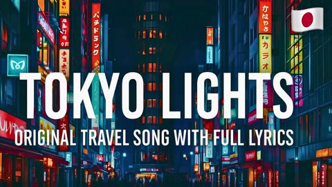 🌆 Tokyo Lights 🇯🇵 | Original Travel Song 🎶✨