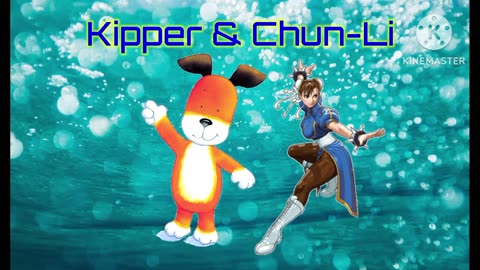 Kipper & Chun-Li (English Arcade Bootleg) Continue & Game Over (co-op)