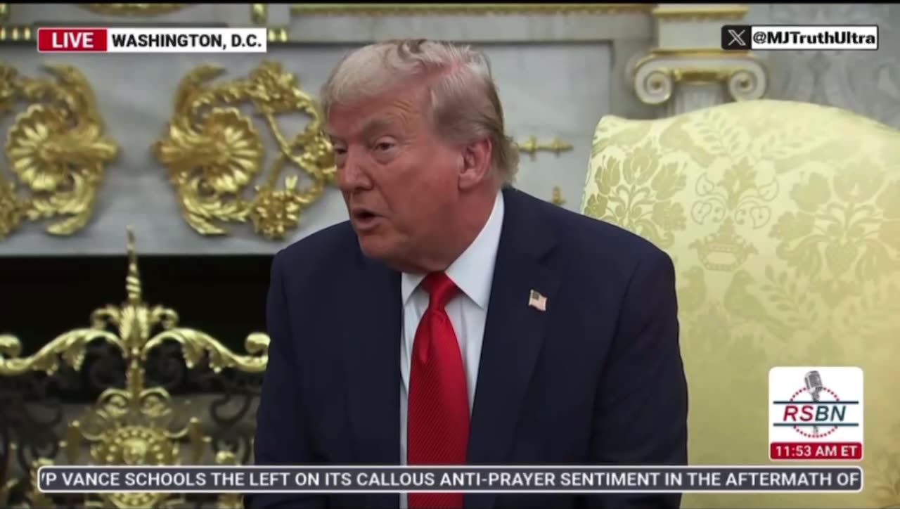 Trump reacts to Epstein survivors speaking out today