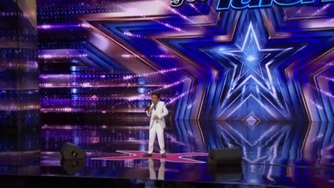 Viral: 10-Year-Old Peter Rosalita SHOCKS The Judges With "All By Myself" - Ameri