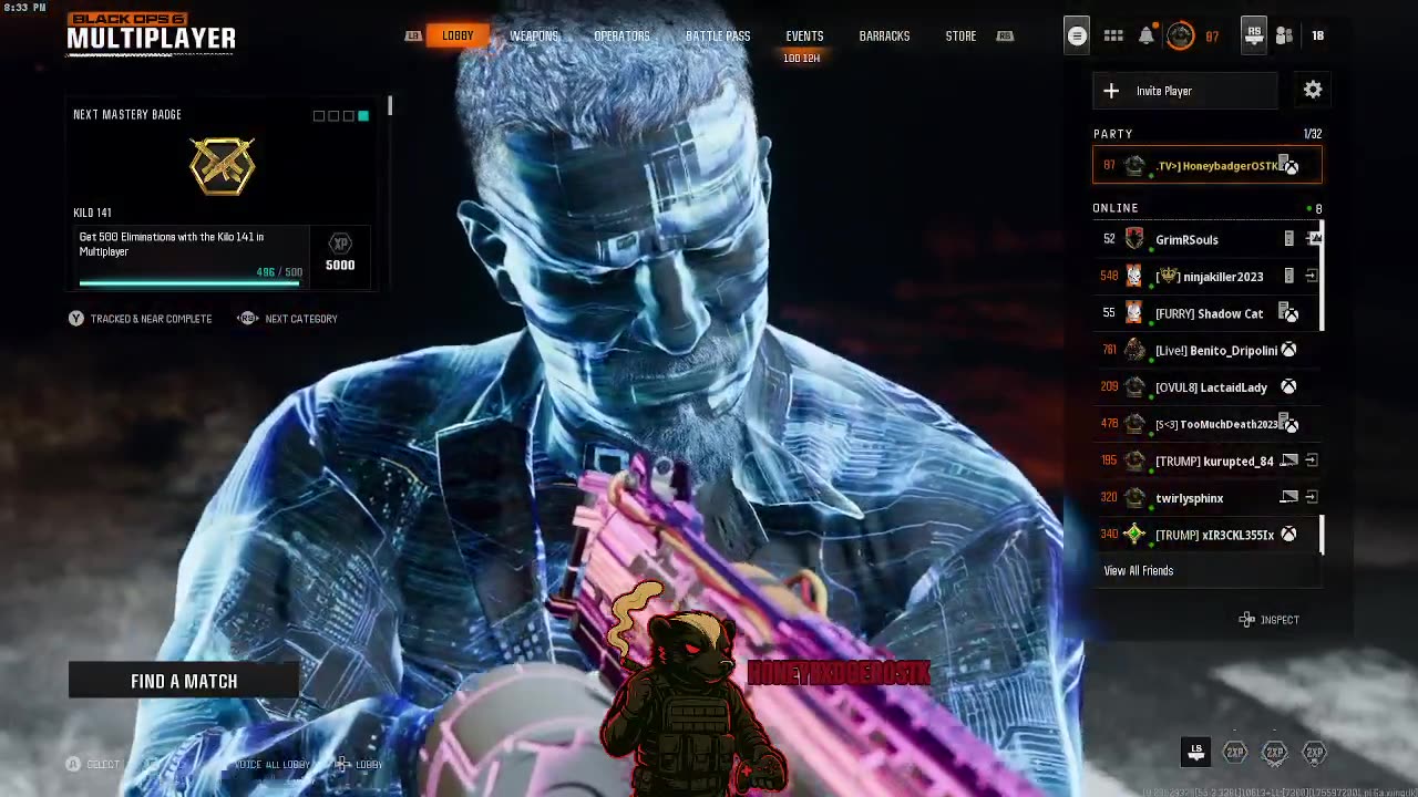BO6 W/ FRIENDS S.A.M BOSS FIGHT COMPLETION ATTEMPT #35