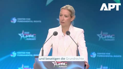 💥‘They Fear Us Like No Other’ — Alice Weidel’s CPAC Speech