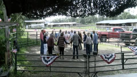 Skipper Calder & Cowboy-up Ministry bring horse training with a message at 11am.