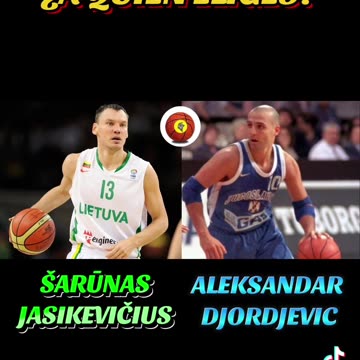ŠARŪNAS JASIKEVIČIUS VS ALEKSANDAR DJORDJEVIC