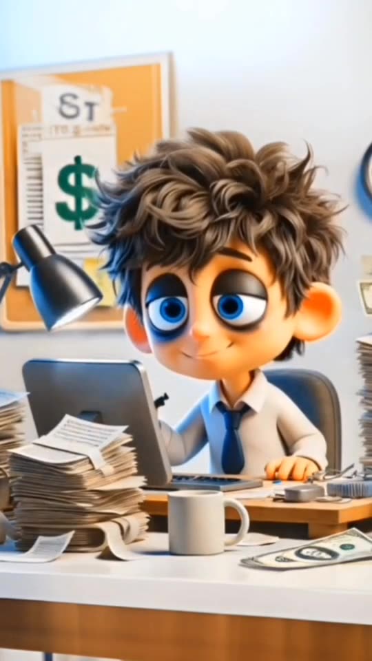 baby cartoon 3D animation