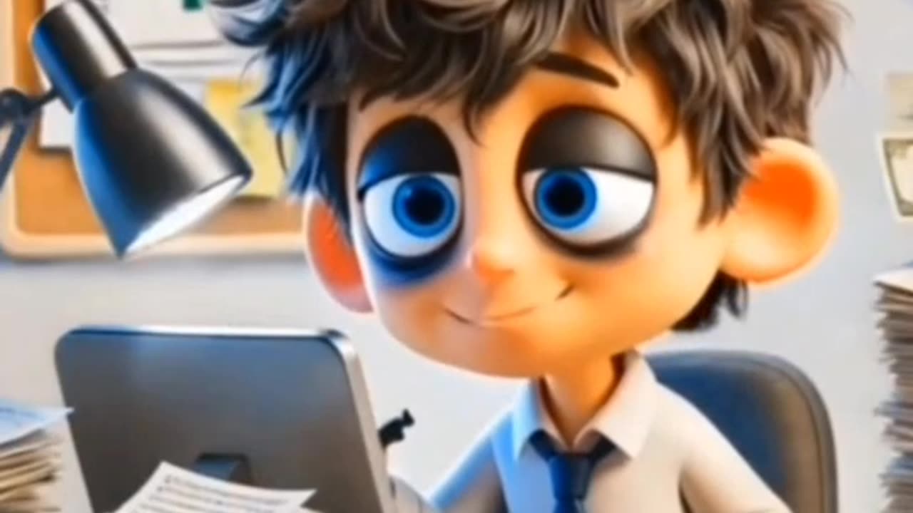 baby cartoon 3D animation