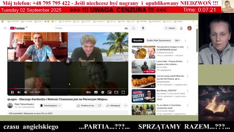 5116 - ‪Piotr Tymochowicz‬ - Lizustwo - Jak to się robi ??? 👮‍♀️ - 01.09.2025