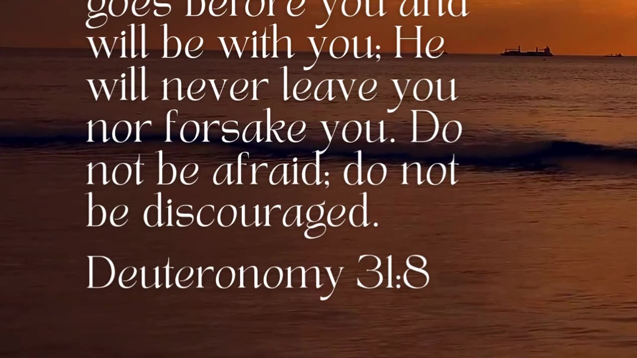 You may feel unsure, but God never is. Let Him lead.