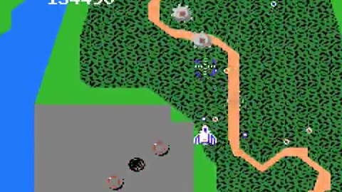 Gameboy Advance Longplay 181 Classic NES Series - Xevious