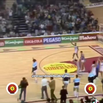 "Real Madrid 93-89 Yugoslavia" FINAL TORNEO NAVIDAD'86