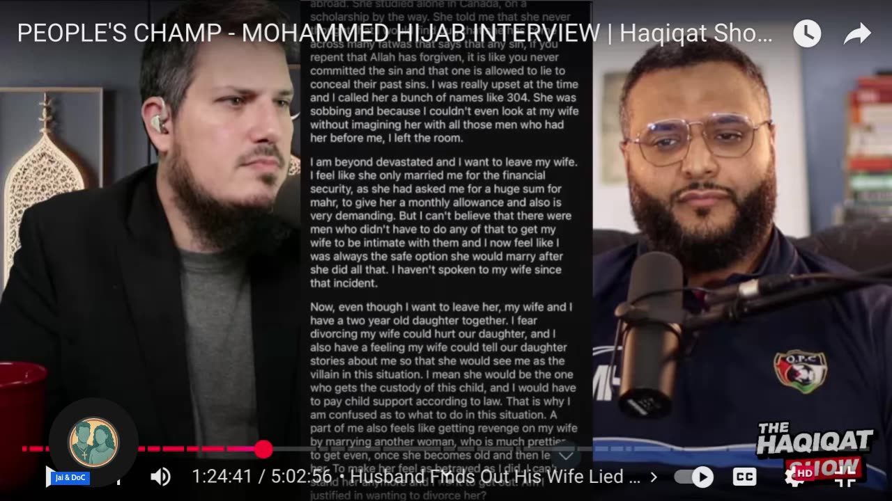 MoJab Said WHAT?