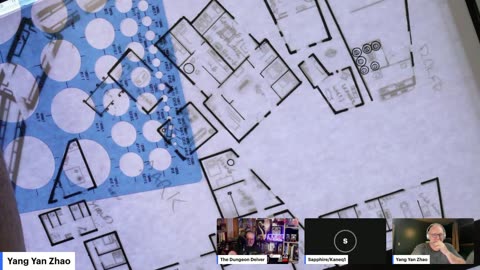 I'm behind on drawing maps draw stream - with @thedungeondelver and Kannek!