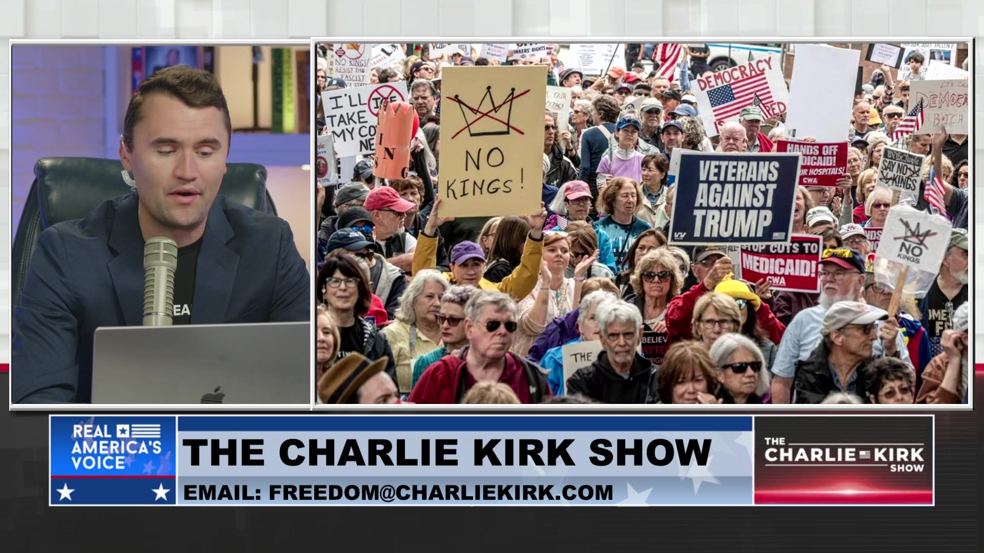 No Kings: Political Protest or Nursing Home Klan Meeting?