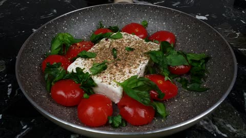 Cooking Homemade Feta Cheese Pasta
