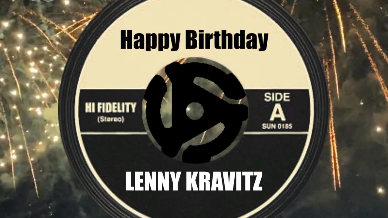 HAPPY BIRTHDAY to LENNY KRAVITZ ...