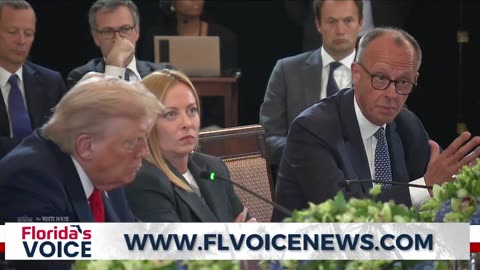 The Chancellor of Germany just very strongly INSISTED President Trump push for a ceasefire 