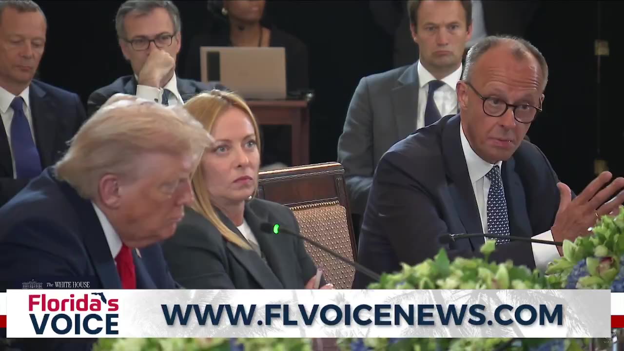 The Chancellor of Germany just very strongly INSISTED President Trump push for a ceasefire