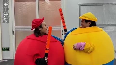 Fat Suit Sumo Battle