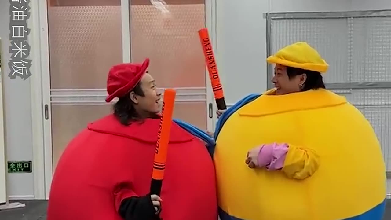 Fat Suit Sumo Battle