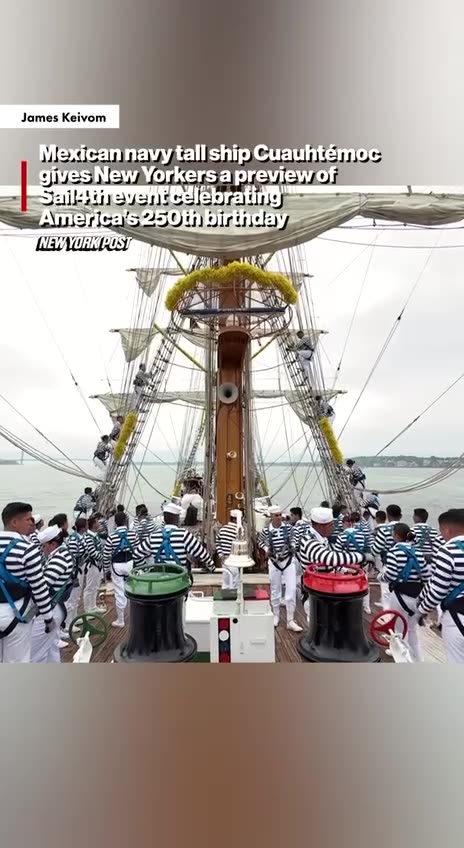 THE MEXICAN NAVY IN NEW YORK CITY