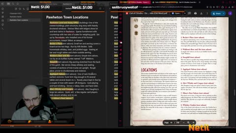 Working on TTRPG stuff, Down Darker Trails, Learning New Software