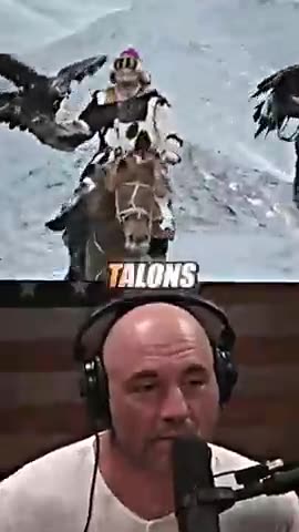 Joe Rogan Fights Hawks 😳 ft. Mongolians