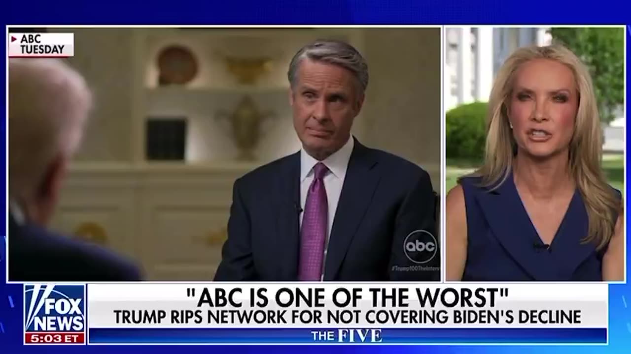 Dana Perino praises Trump for sitting down with ABC for interview