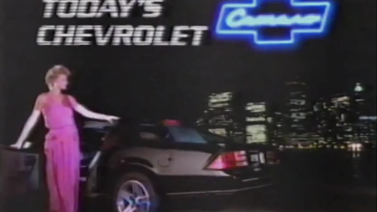 Chevrolet's Camaro AD - 1980s