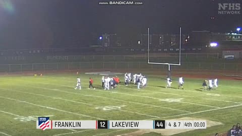 OCTOBER 25 2024 HIGH SCHOOL FOOTBALL: LAKEVIEW VS FRANKLIN PART 18
