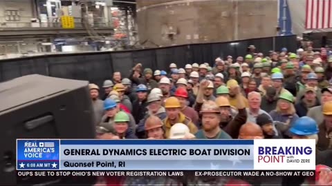 HEGSETH VISITS GENERAL DYNAMICS BOAT DIVISION