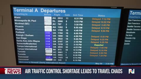 Air traffic controller shortage leads to delays at major travel hub
