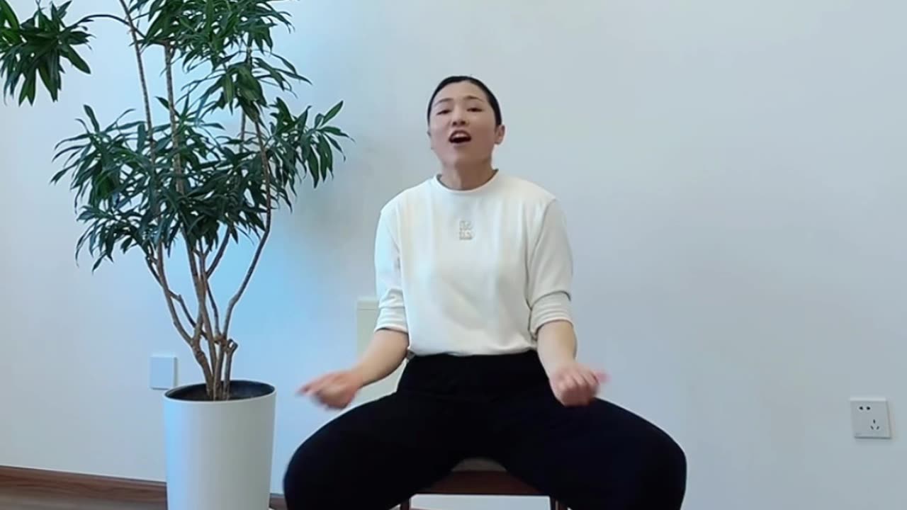763.髖胯腳坐著練