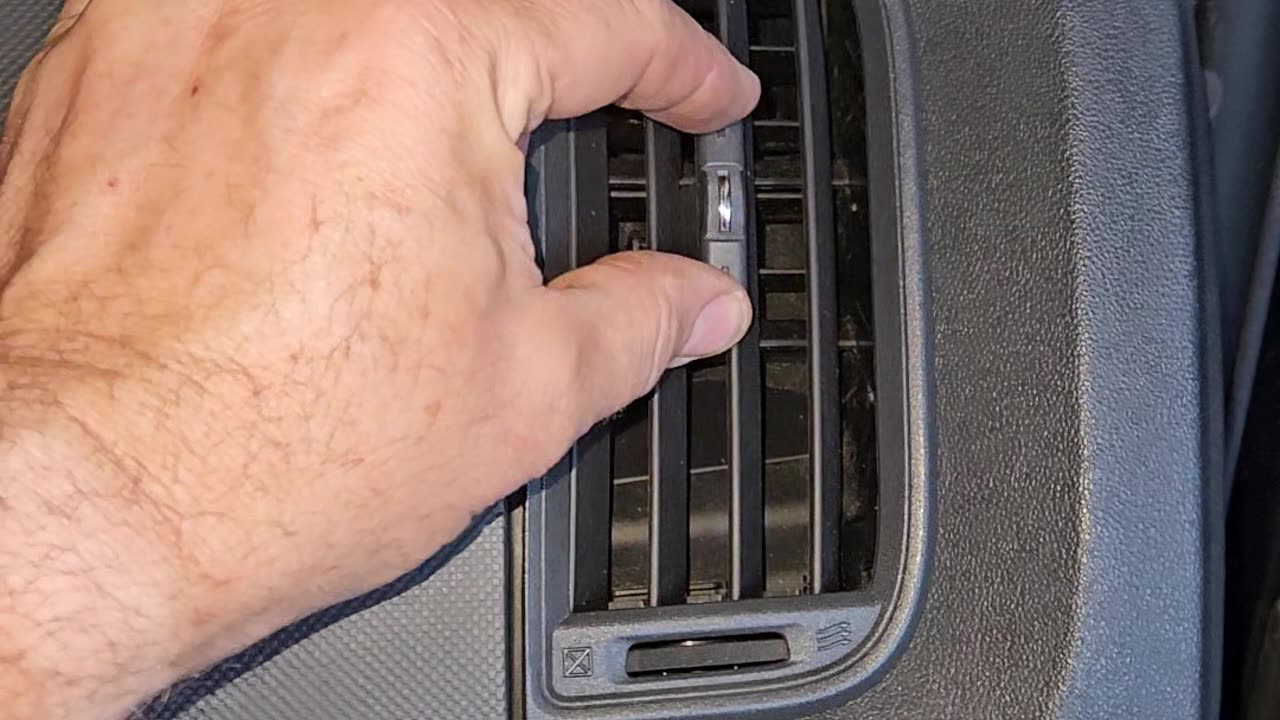Repaired 2009 Dodge Journey passenger side dash HVAC vent