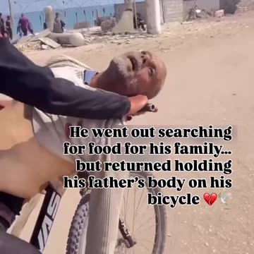 He went out in search of food for his family...