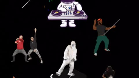 Disco vibes — this dance is on fire!