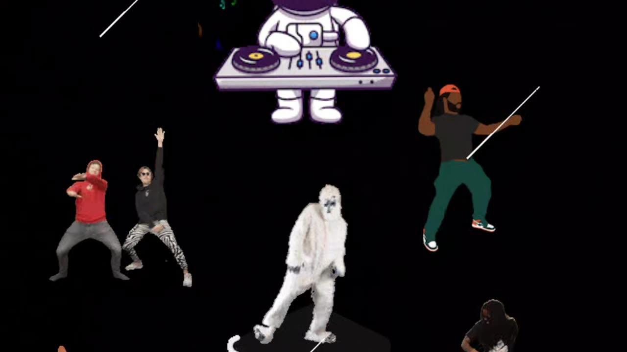 Disco vibes — this dance is on fire!