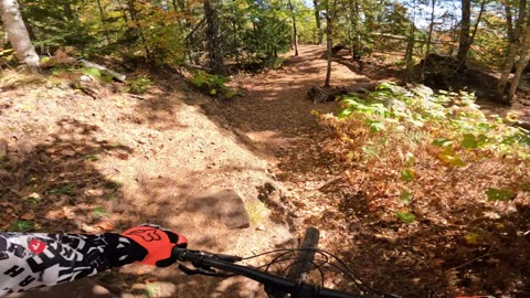 Solo Shredding Copper Harbor: Epic Fall MTB Adventure with Keenowah Adventures 🚵🍁