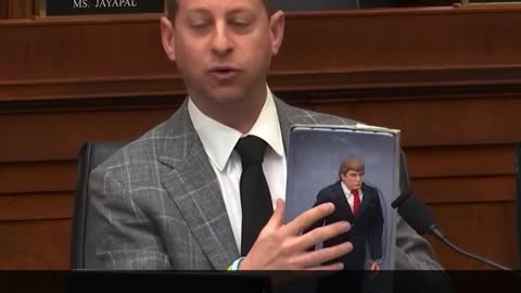 Democrat Plays with Trump Doll to Hijack Hearing on Censorship to Call for Kristi Noem's Firing