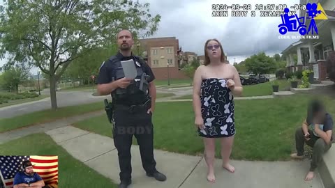 Police Surprise Racist Woman at Her Doorstep After She Points Gun at Neighbord