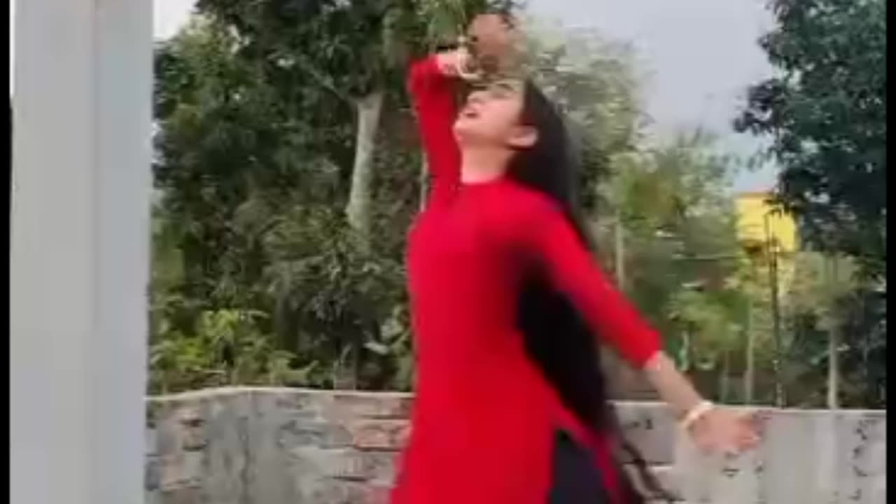 Home Dance By Young Girl