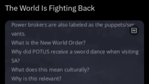 The World Is Fighting Back