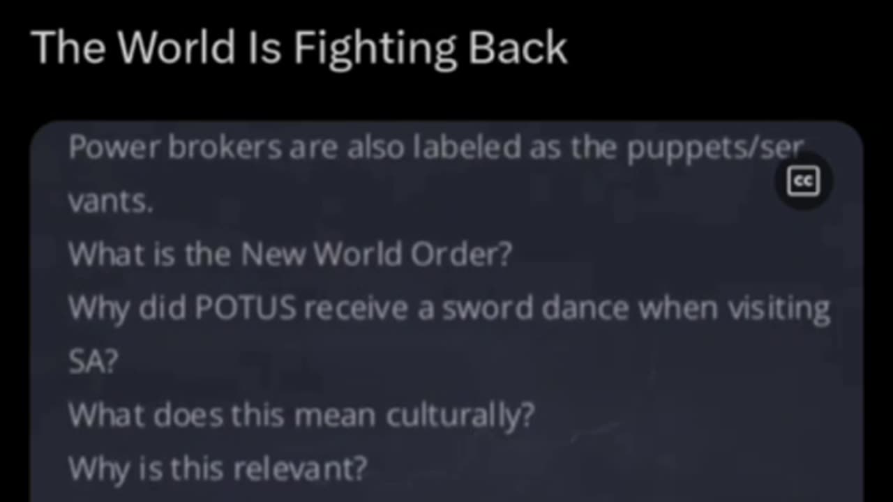 The World Is Fighting Back