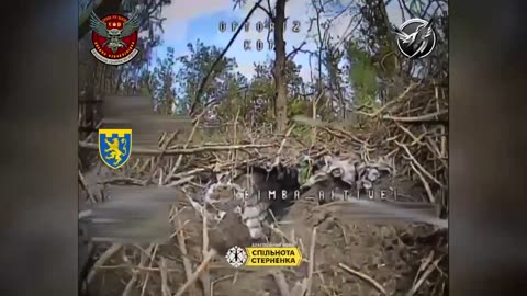 😎 Destruction of Russian equipment in hangar and infantry dugout in Sumy