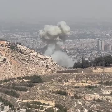Smoke rises from Damascus Israel took off the gloves