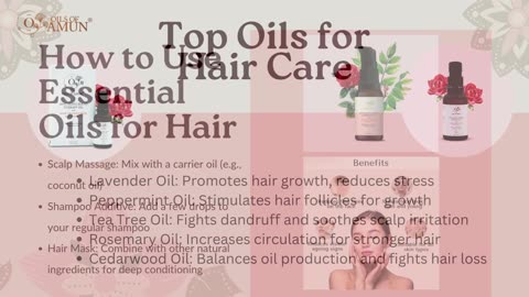 Best Essential Oils for Hair - Benefits and Uses
