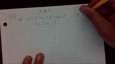 Saxon Algebra 2 Lesson 26 (a)